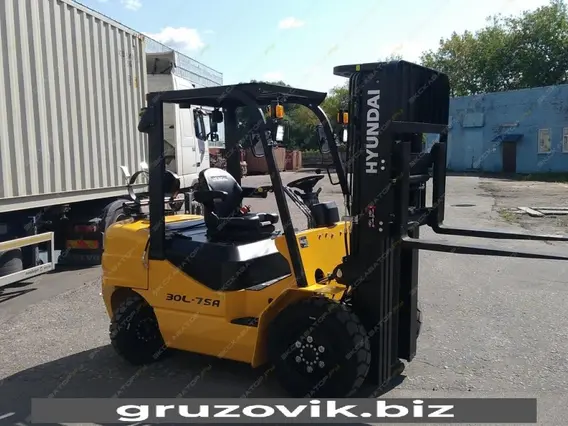 Вилочный погрузчик Hyundai 25L-7SA 2018 года б/у фото 3