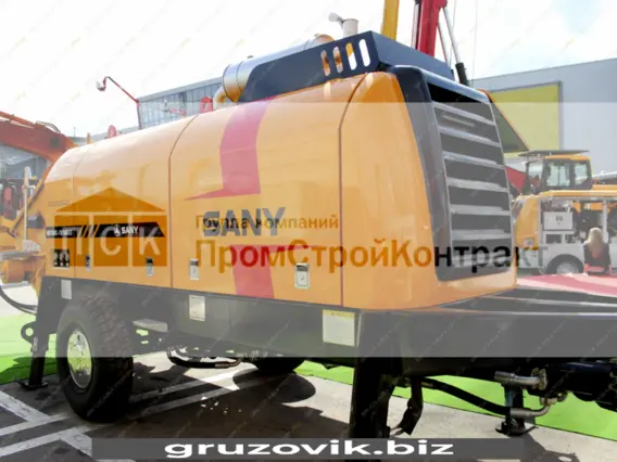 Прицепной бетононасос Sany HBT 2014 года б/у фото 2