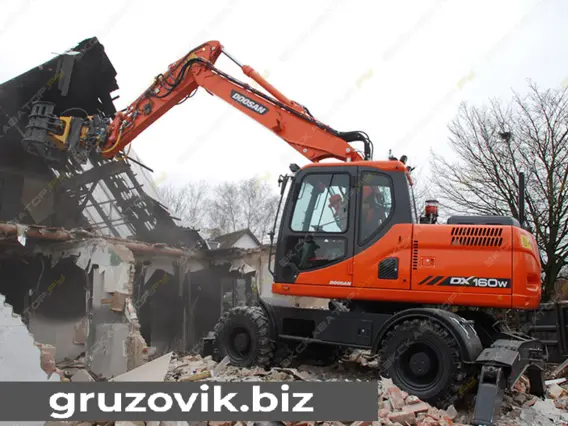 Экскаватор Doosan DX160W 2018 года б/у фото 6