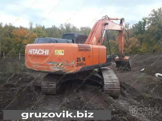 Экскаватор Hitachi ZX240LC 2013 года б/у фото 2