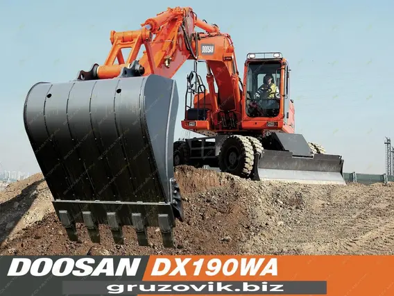 Экскаватор Doosan DX190W 2018 года б/у фото 3
