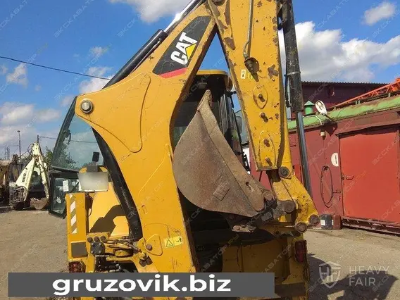 Экскаватор-погрузчик Caterpillar 428E 2010 года б/у фото 3