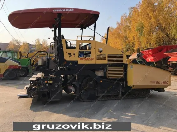 Асфальтоукладчик Dynapac SD115C 2011 года б/у фото 4