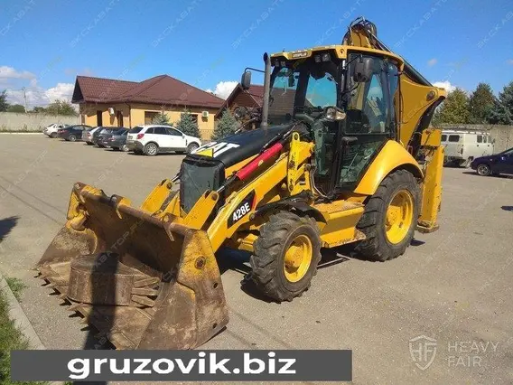Экскаватор-погрузчик Caterpillar 428E 2012 года новый фото 2