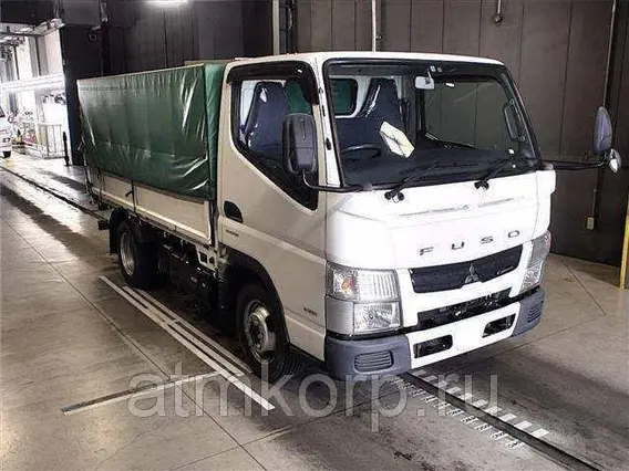 Тентованный грузовик MITSUBISHI CANTER FBA00 2011 года б/у