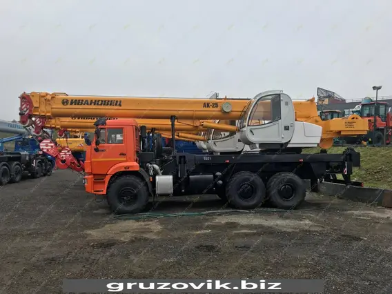 Автокран Камаз 43118 2019 года б/у фото 2