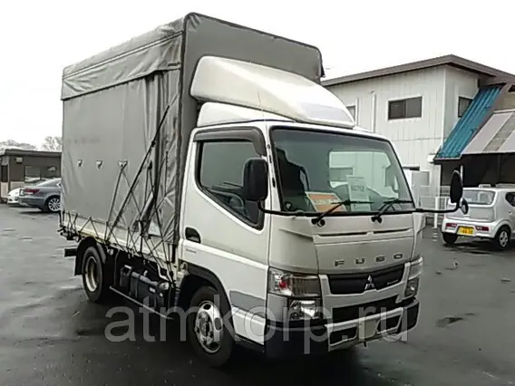 Тентованный грузовик Mitsubishi CANTER FBA20 2012 года б/у фото 2
