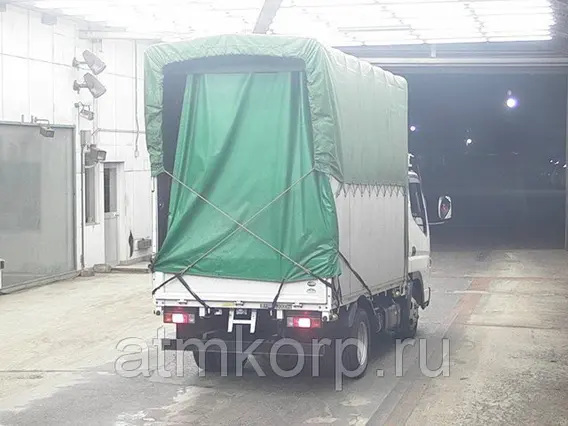 Тентованный грузовик Mitsubishi CANTER FBA20 2012 года б/у фото 2