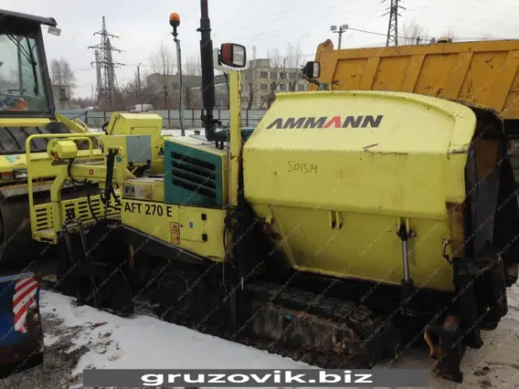 Асфальтоукладчик Ammann AFT270E 2013 года б/у фото 2