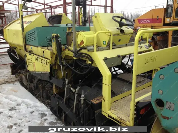 Асфальтоукладчик Ammann AFT270E 2013 года б/у фото 3