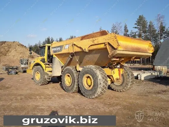 Карьерный самосвал Volvo A30 2011 года б/у фото 2