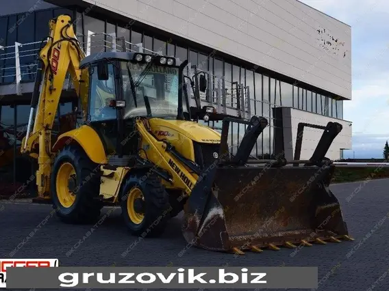 Экскаватор-погрузчик New Holland B100B 2012 года б/у фото 6
