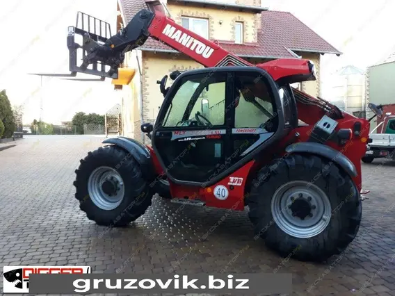 Телескопический погрузчик Manitou MLT 735-120 2009 года б/у фото 2