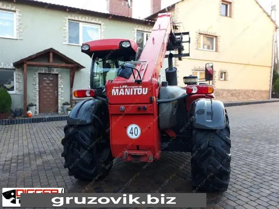 Телескопический погрузчик Manitou MLT 735-120 2009 года б/у фото 4