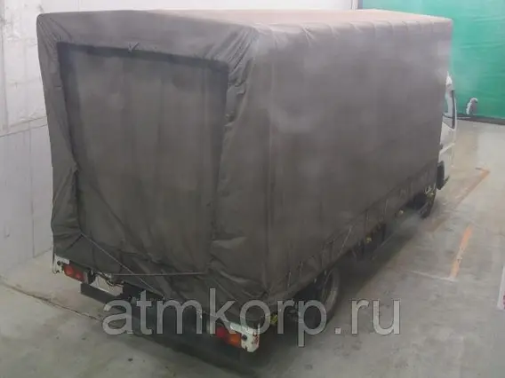 Тентованный грузовик Mitsubishi CANTER FE82D 2008 года б/у фото 2