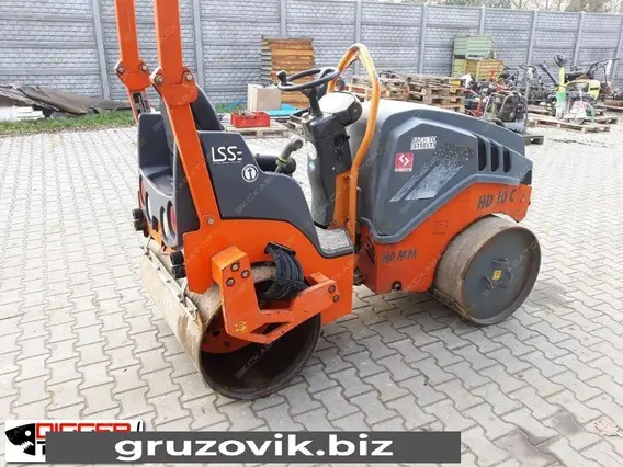 Дорожный каток HAMM HD 10C VV 2008 года б/у фото 4