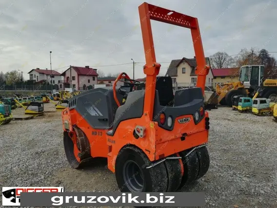 Дорожный каток HAMM HD 13 VT 2008 года б/у фото 3