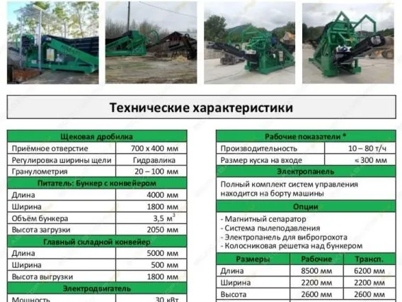 Дробильная установка KOMPLET LEM 2025 года новый фото 2