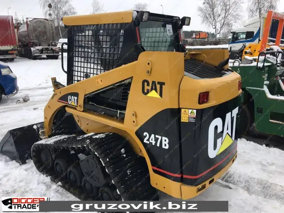 Фронтальный погрузчик Caterpillar 247B 2006 года б/у фото 4