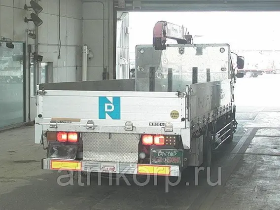 Самопогрузчик Mitsubishi FUSO FK62FZ 2008 года б/у фото 2