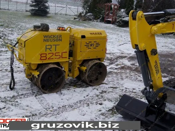 Дорожный каток Wacker Neuson RT 82-SC 2003 года б/у фото 7