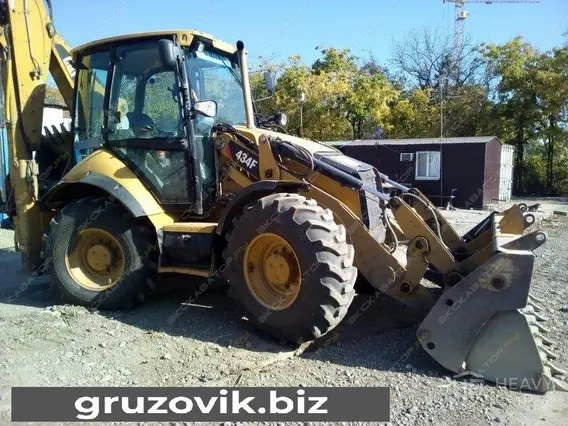 Экскаватор-погрузчик Caterpillar 434F 2013 года новый фото 2