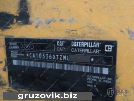 Экскаватор Caterpillar 336D L 2011 года новый фото 6