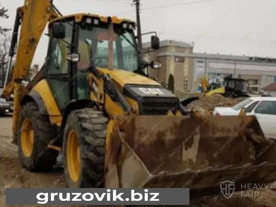 Экскаватор-погрузчик Caterpillar 444F 2014 года б/у