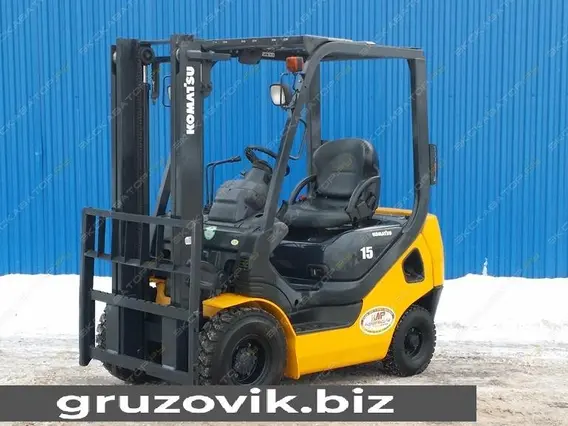 Вилочный погрузчик Komatsu FD15T-21 2012 года б/у фото 13