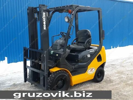 Вилочный погрузчик Komatsu FD15T-21 2012 года б/у фото 17
