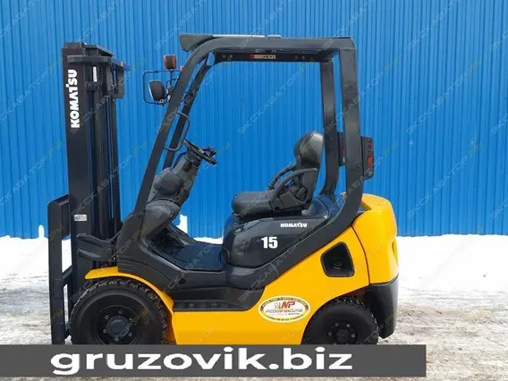 Вилочный погрузчик Komatsu FD15T-21 2012 года б/у фото 18