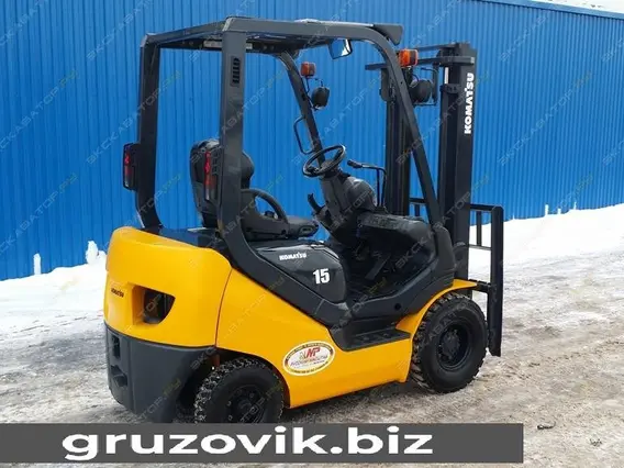 Вилочный погрузчик Komatsu FD15T-21 2012 года б/у фото 5