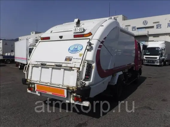 Мусоровоз Mitsubishi FUSO FK71R 2010 года б/у фото 4