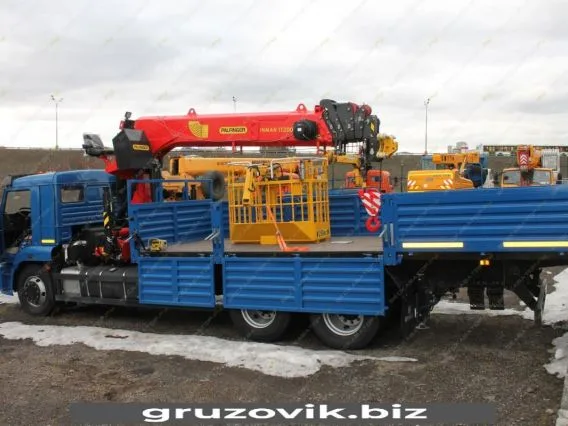 Самопогрузчик Камаз 65117 2019 года б/у фото 4