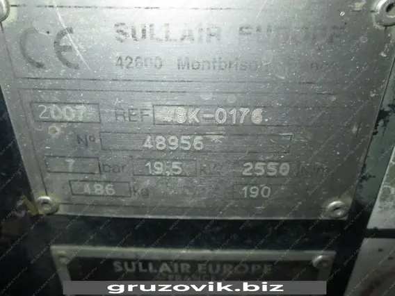 Строительная техника SULLAIR 48K-0176 2007 года б/у фото 5