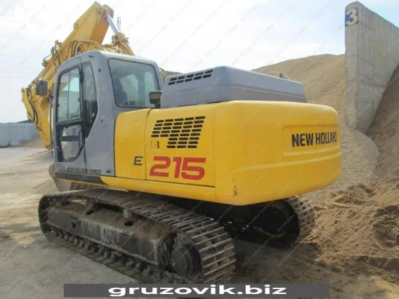 Экскаватор New Holland E215 2005 года б/у фото 2
