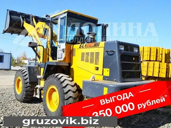 Фронтальный погрузчик Shantui SL30W 2018 года б/у