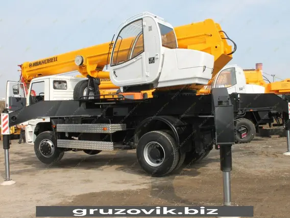 Автокран Камаз 53605 Ивановец КС-55744-1 2026 года новый фото 4
