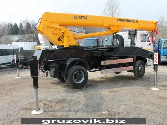 Автокран Камаз 53605 Ивановец КС-55744-1 2026 года новый фото 5