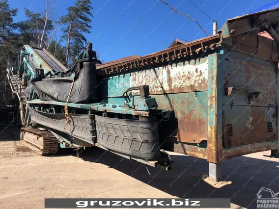 Дробильная установка Powerscreen Chieftain 2100X track (3 Deck) 2008 года б/у