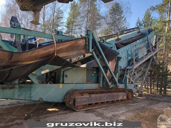 Дробильная установка Powerscreen Chieftain 2100X track (3 Deck) 2008 года б/у фото 9