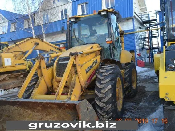 Экскаватор-погрузчик Komatsu WB93S-5 2011 года б/у