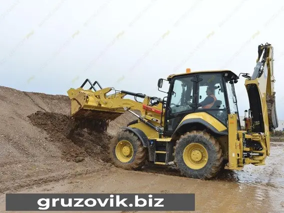 Экскаватор-погрузчик Caterpillar 434F2 2018 года б/у фото 4