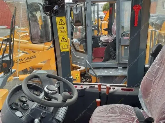 Фронтальный погрузчик ЗАВОД ДОРОЖНЫХ МАШИН DM-34 2019 года б/у фото 8