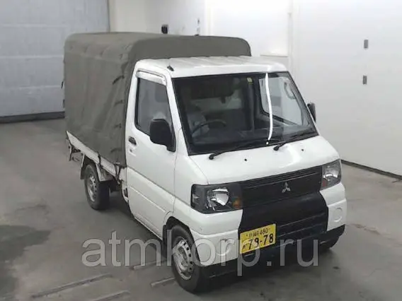Тентованный грузовик Mitsubishi MINICAB TRUCK U62T 2009 года б/у