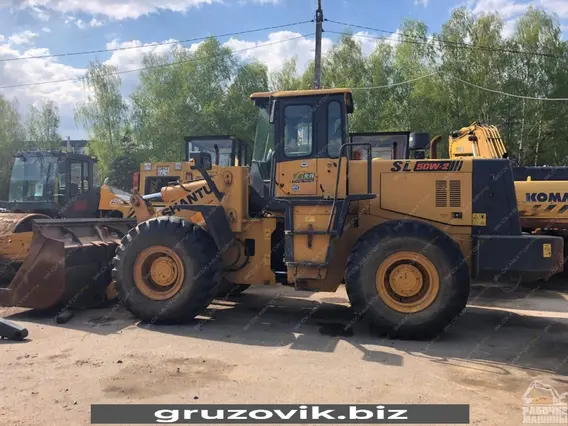 Фронтальный погрузчик Shantui SL50W 2013 года б/у фото 15