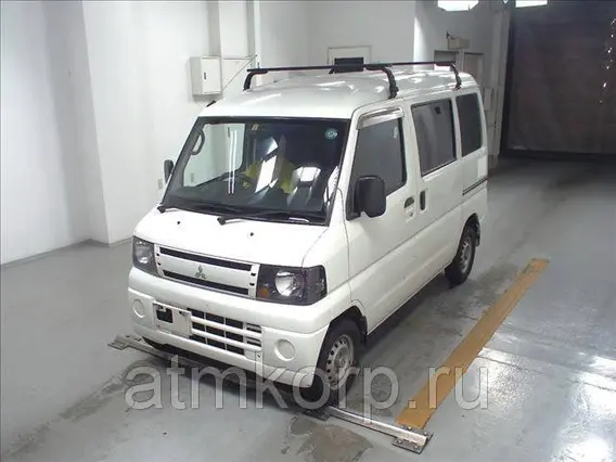 Микроавтобус Mitsubishi MINICAB VAN кузов U61V 2010 года б/у фото 2