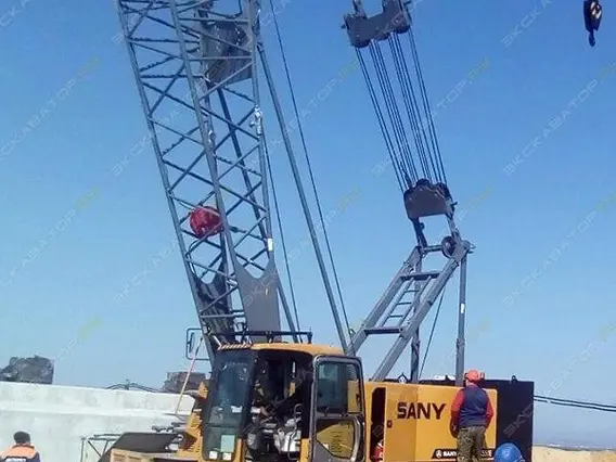 Гусеничный кран Sany SCC1000E 2019 года б/у фото 3