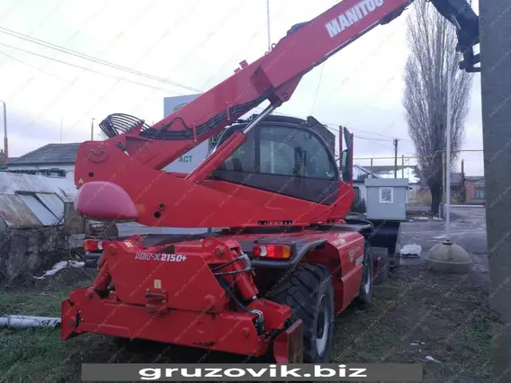 Телескопический погрузчик Manitou MRT-X 2150 Privilege Plus 2013 года б/у фото 8