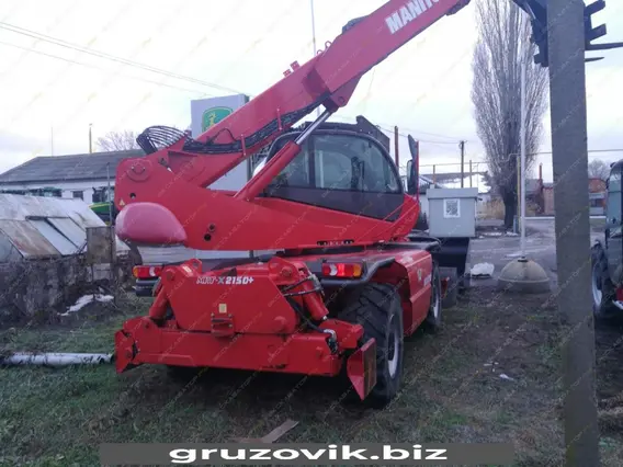 Телескопический погрузчик Manitou MRT-X 2150 Privilege Plus 2013 года б/у фото 10
